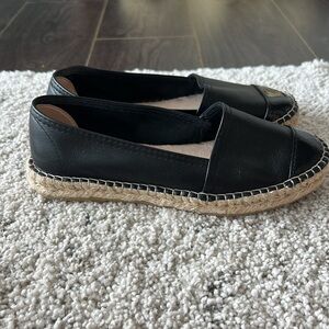Browns Black Women's Espadrille Flats